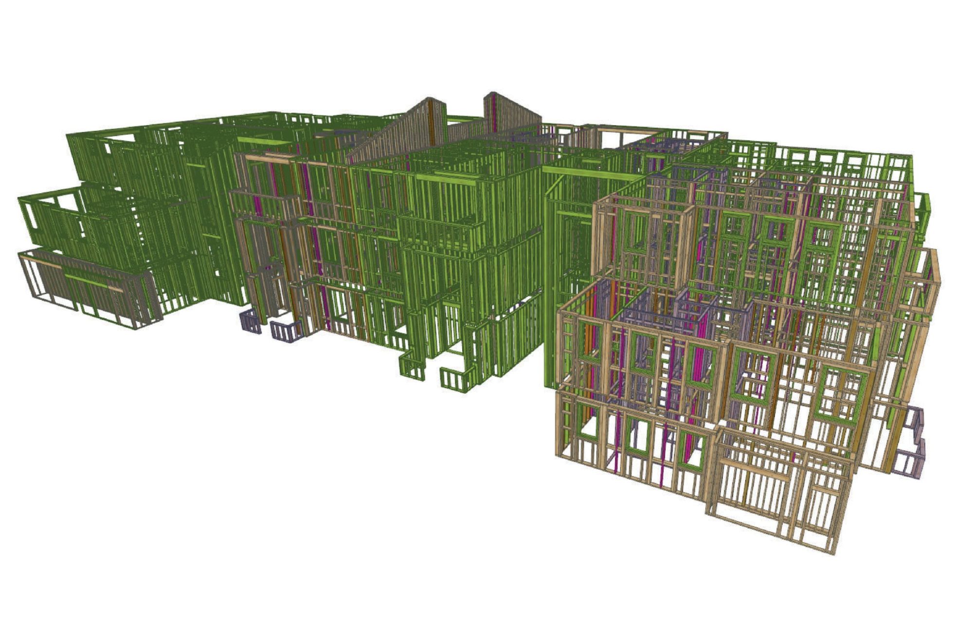 PFI Wall Components Production Framing